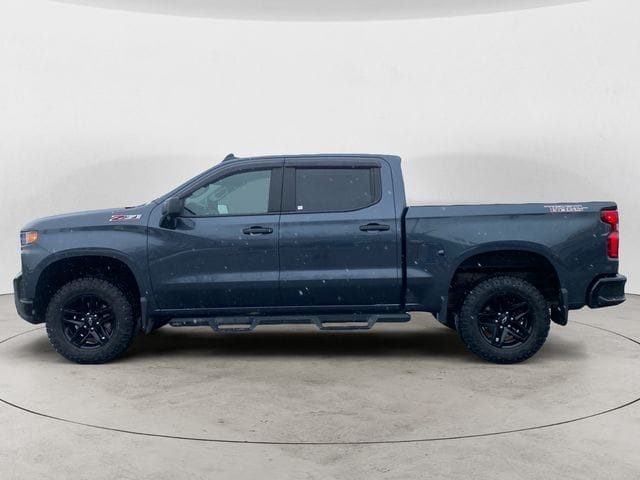 Used 2021 Chevrolet Silverado 1500 Custom Trail Boss 4D Crew Cab – 1GCPYCEF2MZ235023